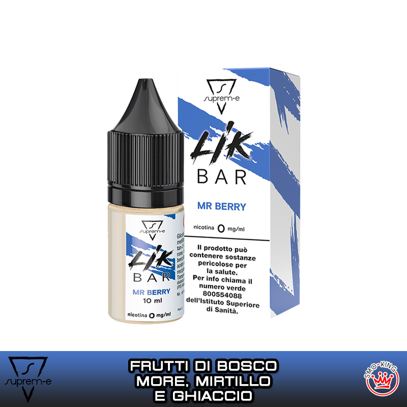 MR BERRY LIK BAR Liquido Pronto Nicotina 10 ml SUPREM-E