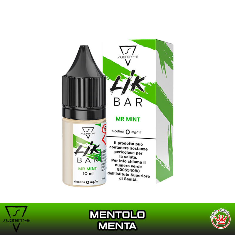 MR MINT LIK BAR Liquido Pronto Nicotina 10 ml SUPREM-E