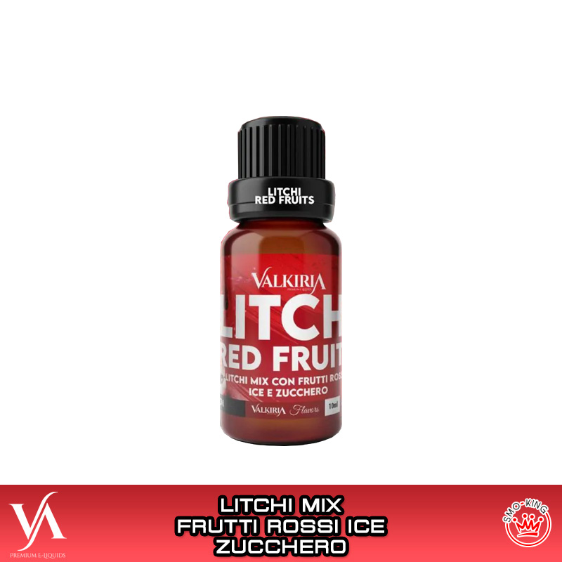 LITCHI RED FRUIT PLAY Aroma Concentrato 10 ml Valkiria