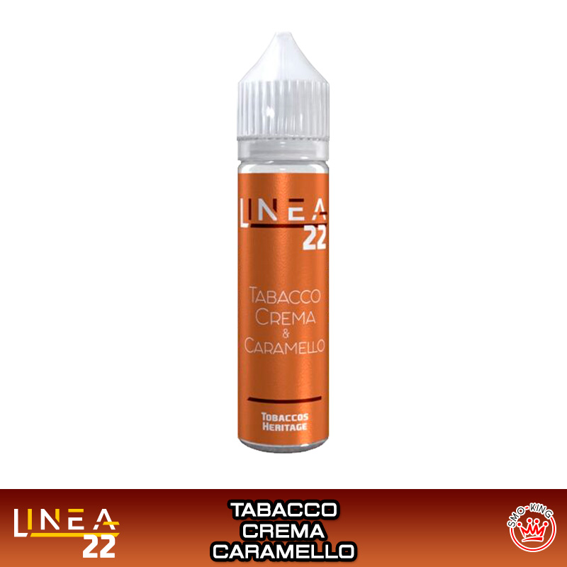 TABACCO CREMA E CARAMELLO Aroma 20 ml LINEA 22