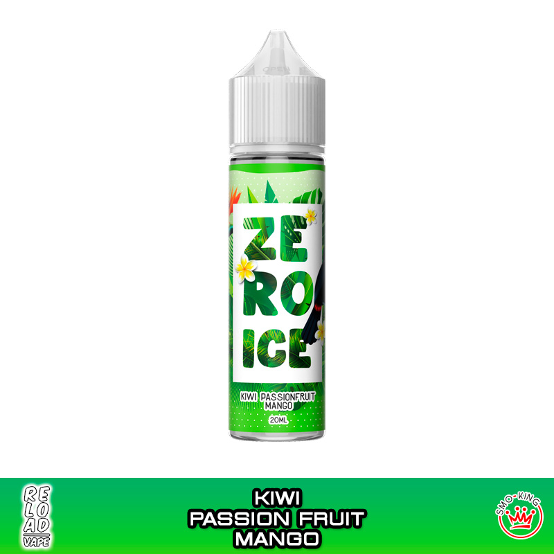 ZERO ICE Kiwi Passionfruit Mango Aroma 20 ml Reload Vape