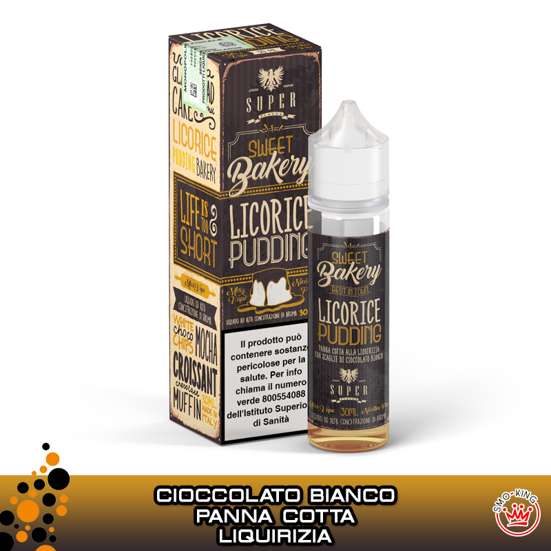 LICORICE PUDDING Mix&Vape 30 ml Super Flavor