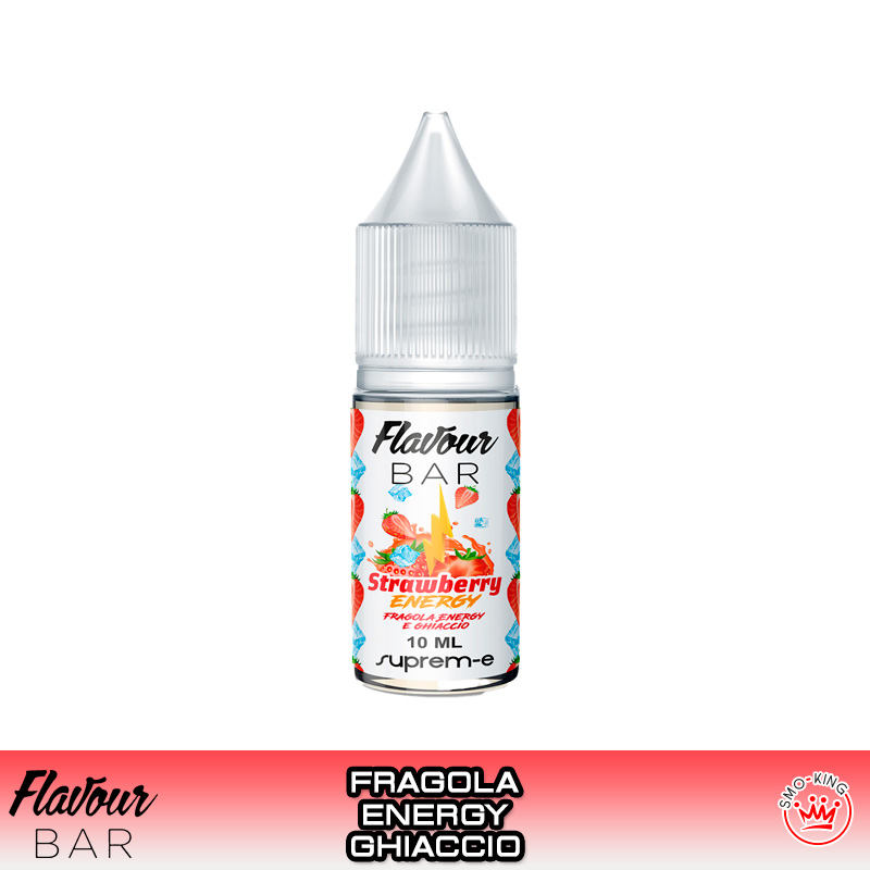 STRAWBERRY ENERGY Flavour Bar Aroma Concentrato 10 ml SUPREM-E