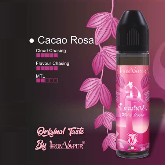 Iron Vaper Dominus Ruby Cocoa Aroma 20 ml  Liquido Sigaretta Elettronica
