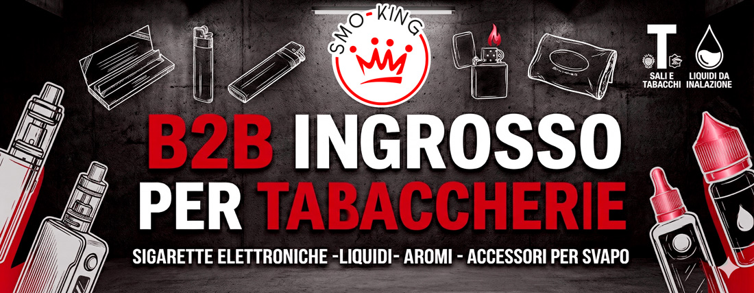 Ingrosso tabaccheria e forniture sigarette elettroniche