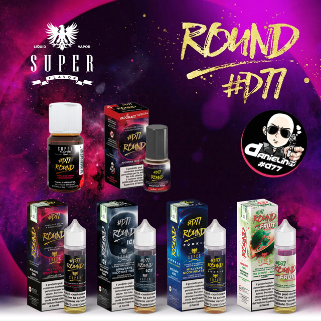 Round D77 Super Flavor VaporArt