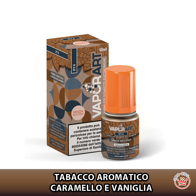 Ry4 10 ml Liquido Pronto Nicotina Vaporart