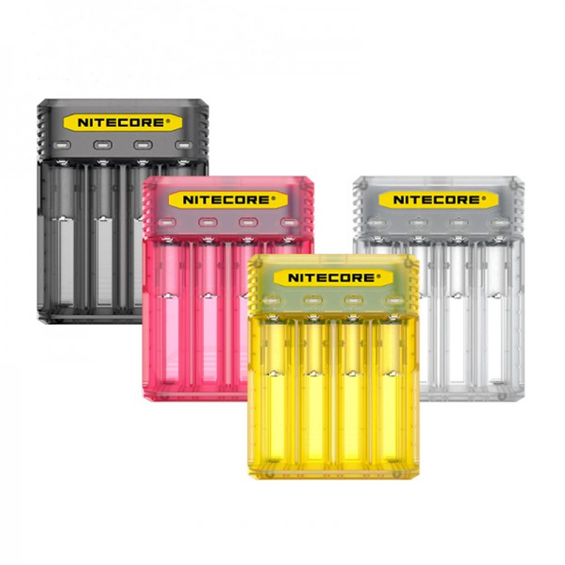 Nitecore Q4 Caricabatterie 4 Piste per Sigaretta Elettronica