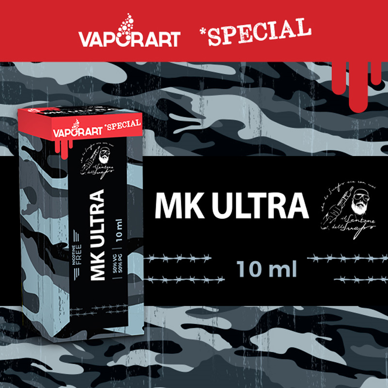 Vaporart MK Ultra 10 ml Liquido Pronto Nicotina per Sigaretta Elettronica vaporart Vaporart Liquidi per Sigaretta Elettronica Vaporart 20MK 20Ultra 20Aroma 2010 20ml 20Liquido 20Pronto 20Nicotina 20per 20Sigaretta 20Elettronica