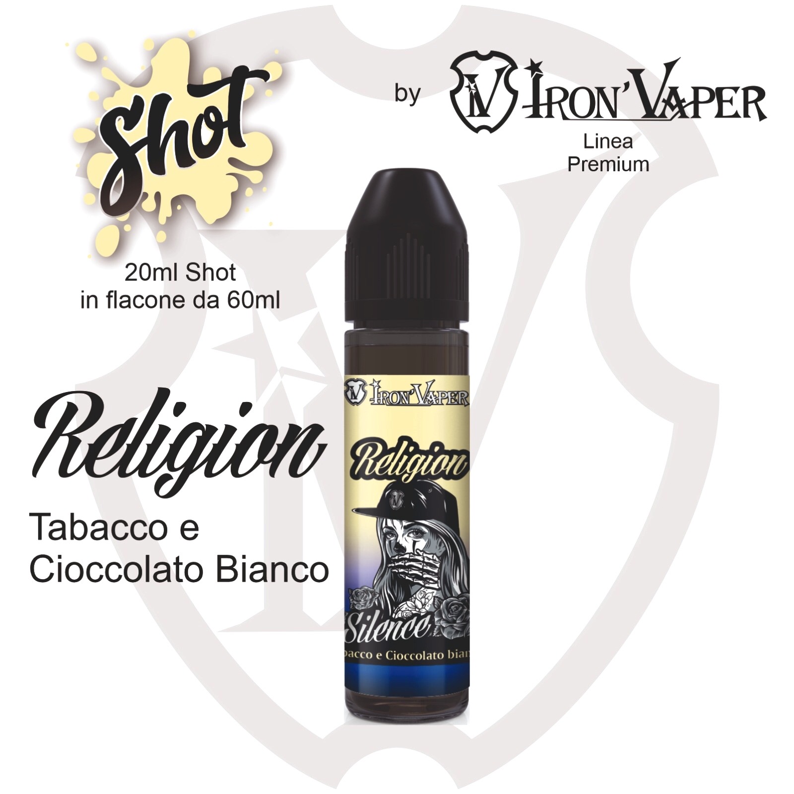 Iron Vaper Religion Aroma 20 ml Liquido per Sigaretta Elettronica