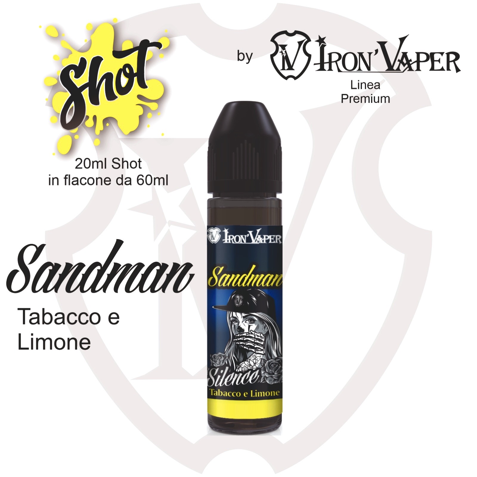 Iron Vaper Sandman Aroma 20 ml  Liquido per Sigaretta Elettronica