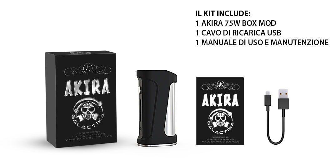 Galactika Mod Akira Box Mod info