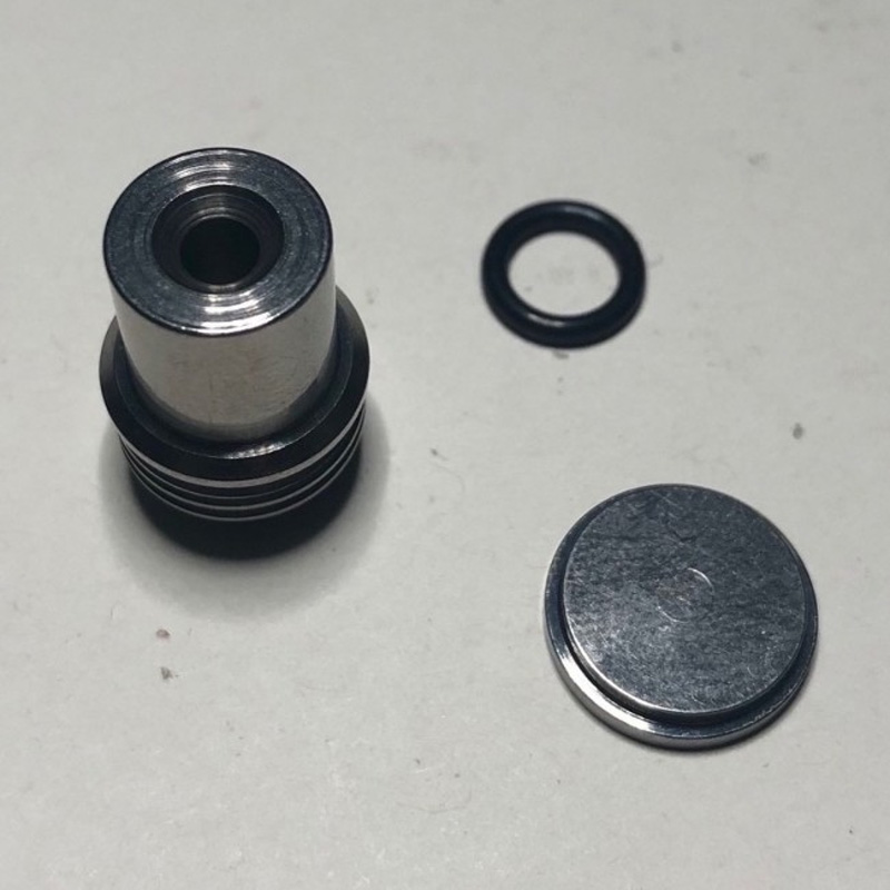 Billet Box Drip Tip e Tasto in Ttitanio per Sigaretta Elettronica