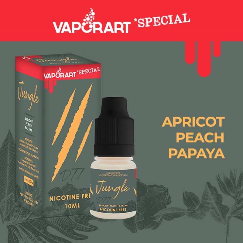 Vaporart Jungle 10 ml Liquido Pronto Nicotina per Sigaretta Elettronica