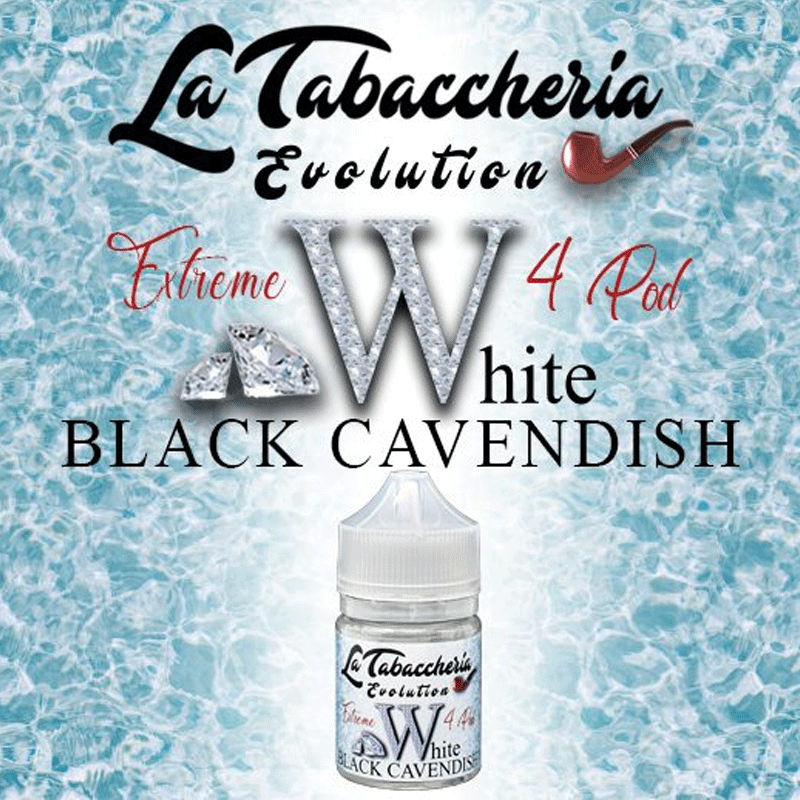 La Tabaccheria Extreme 4Pod White Black Cavendish Aroma 20 ml liquido sigaretta elettronica