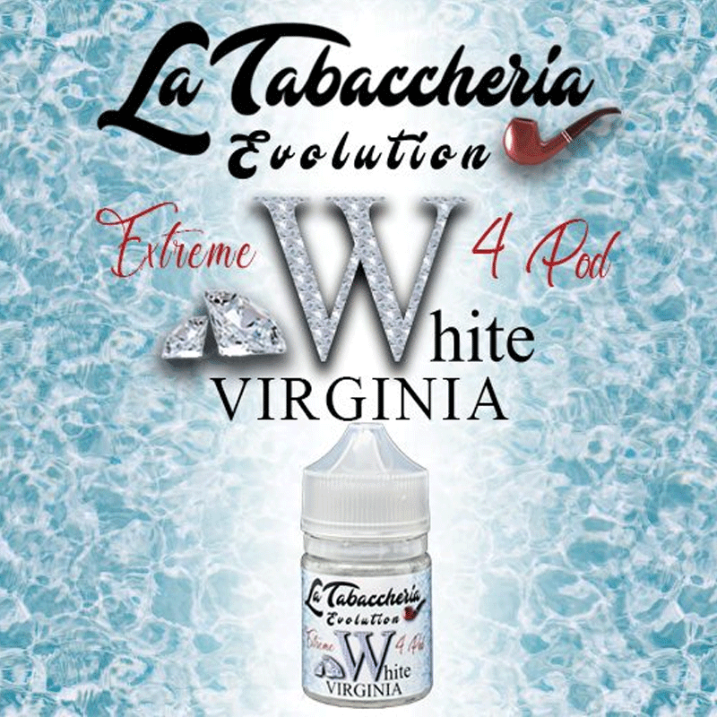 La Tabaccheria Extreme 4Pod White Virginia Aroma 20 ml liquido sigaretta elettronica