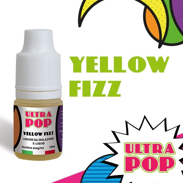 Ultrapop Yellow Fizz 10 ml Liquido Pronto Nicotina