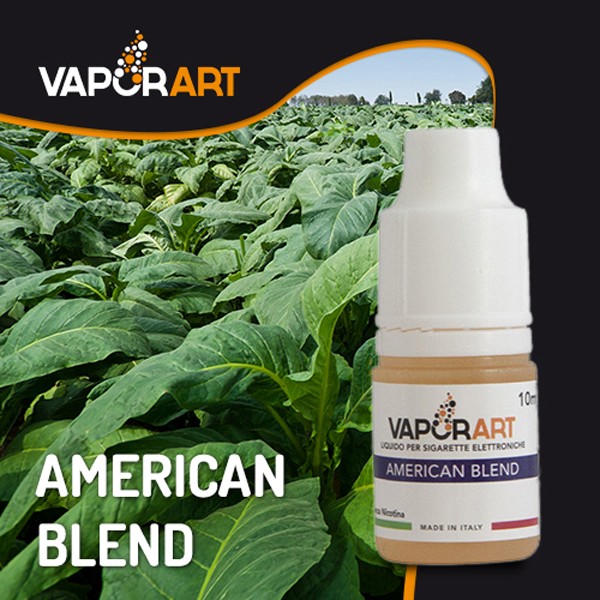 Il nuovo liquido Vaporart, American Blend al sapore di Tabacco Americano