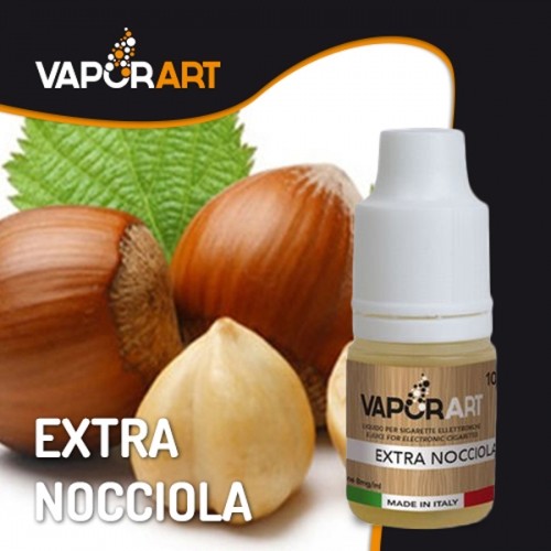 Extra nocciola di vaporart è un liquido pronto alla nocciola tostata