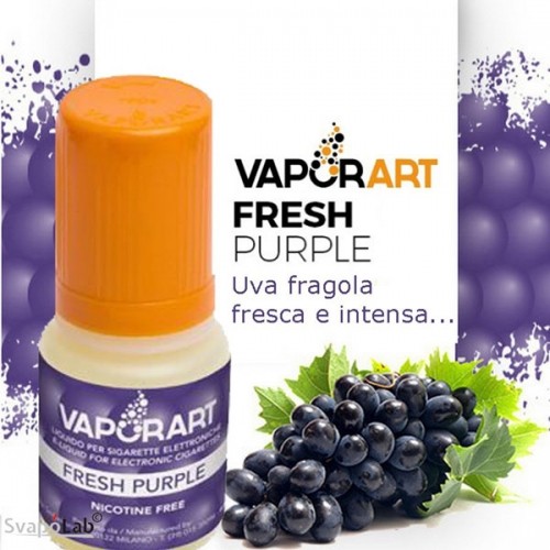 Vaporart Fresh Purple 10 ml Liquido Pronto Nicotina