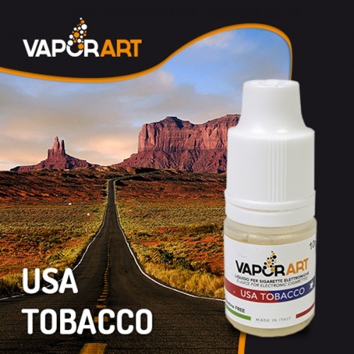 USA Tobacco è un liquido 10ml di Vaporart al sapore di una autentica bionda tradizionale.