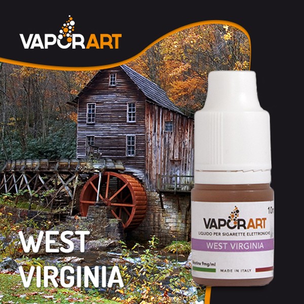 Vaporart West Virginia ha un sapore di Tobacco Brightleaf basta scegliere la gradazione di nicotina.