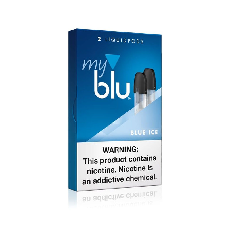 Blu Ice liquidpods per la tua sigaretta elettronica blu, mentolo e mirtillo
