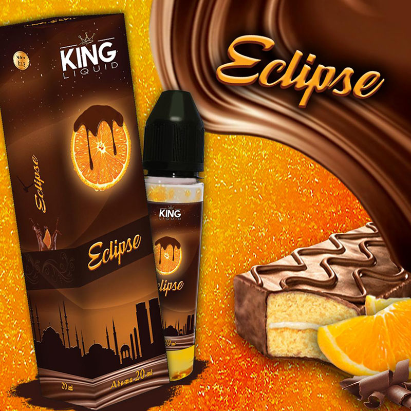 King Liquid Aroma 20 ml sigaretta elettronica al gusto di arancia e cioccolato dolce come la Fiesta Ferrero