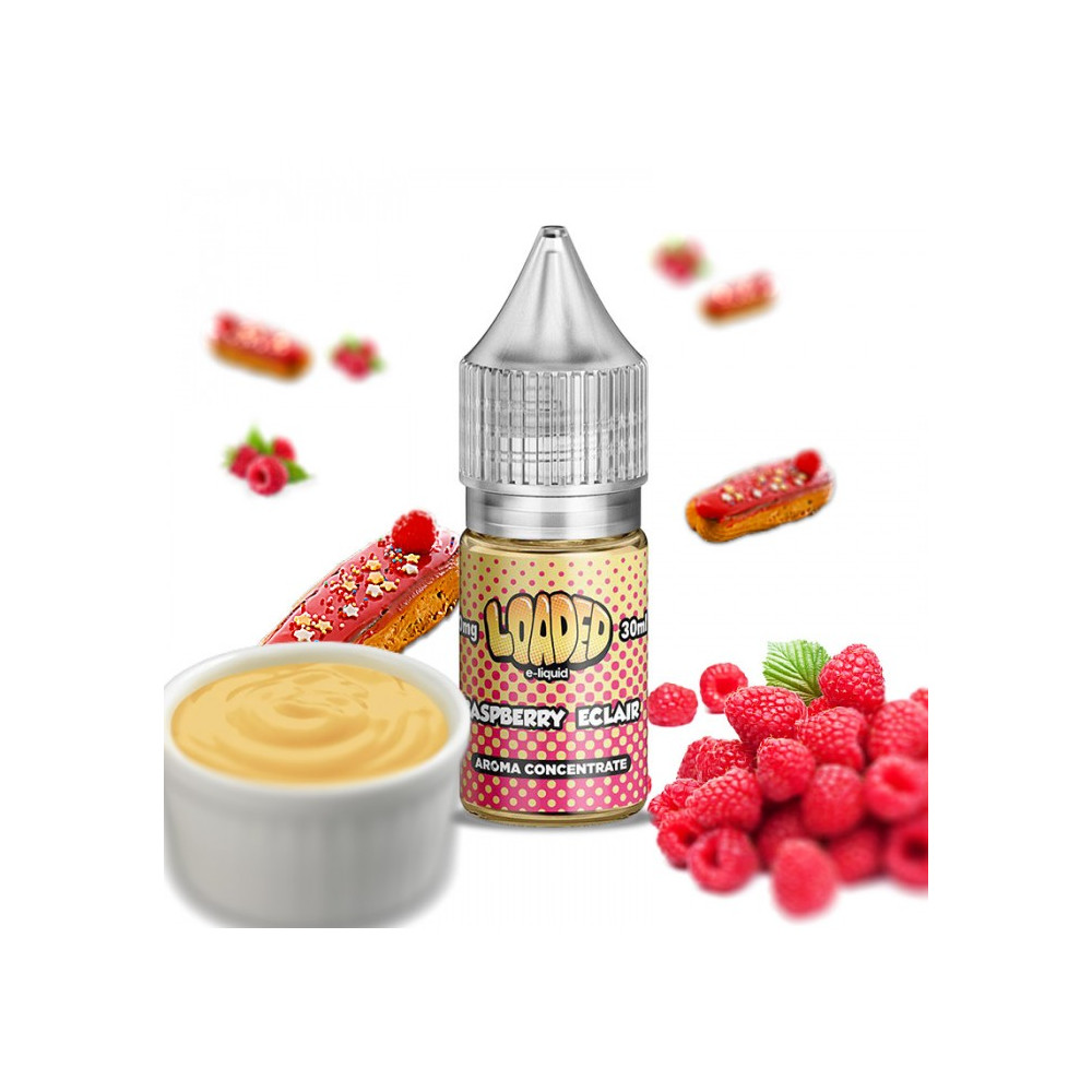 Un bignè alla crema con i lamponi per questo nuovo gusto di Loaded Eliquid