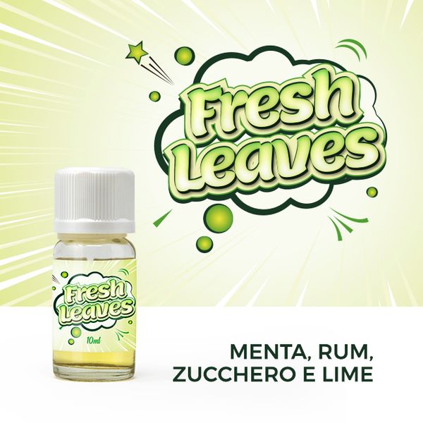 New Concentrated Aroma from Super Flavor, the Fresh Leaves a flavor with mojito caraibic cocktail