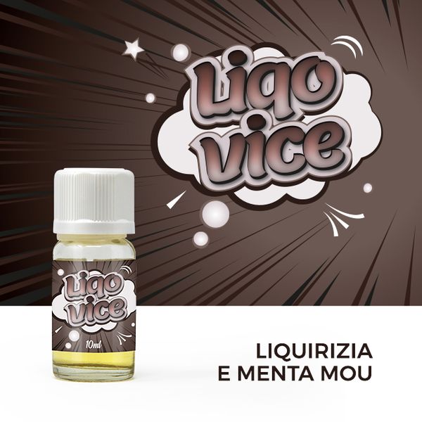 Una caramella gommosa alla menta e liquirizia