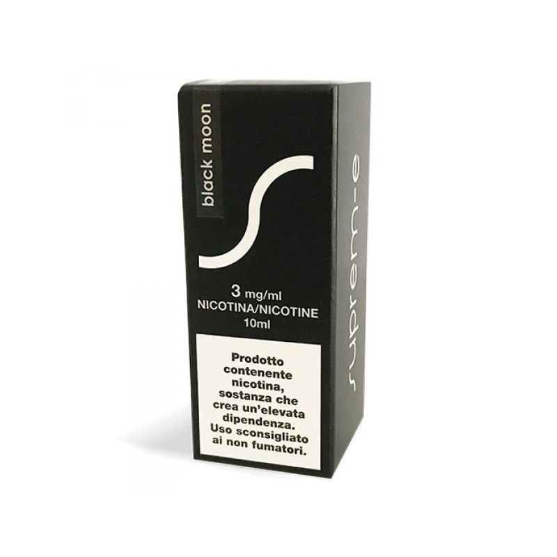 black moon liquido alla liquirizia con puro estratto della radice di suprem-e