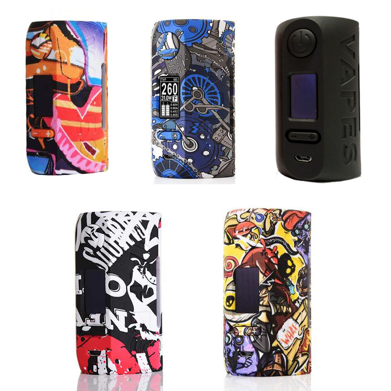 Vapor Storm Puma Box Mod da 200W, colorata e alimentata da 2 batterie 18650