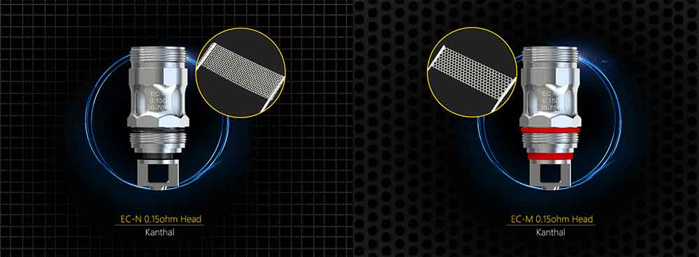 Le mesh coil di ricambio per tutti i tuoi atomizzatori Eleaf