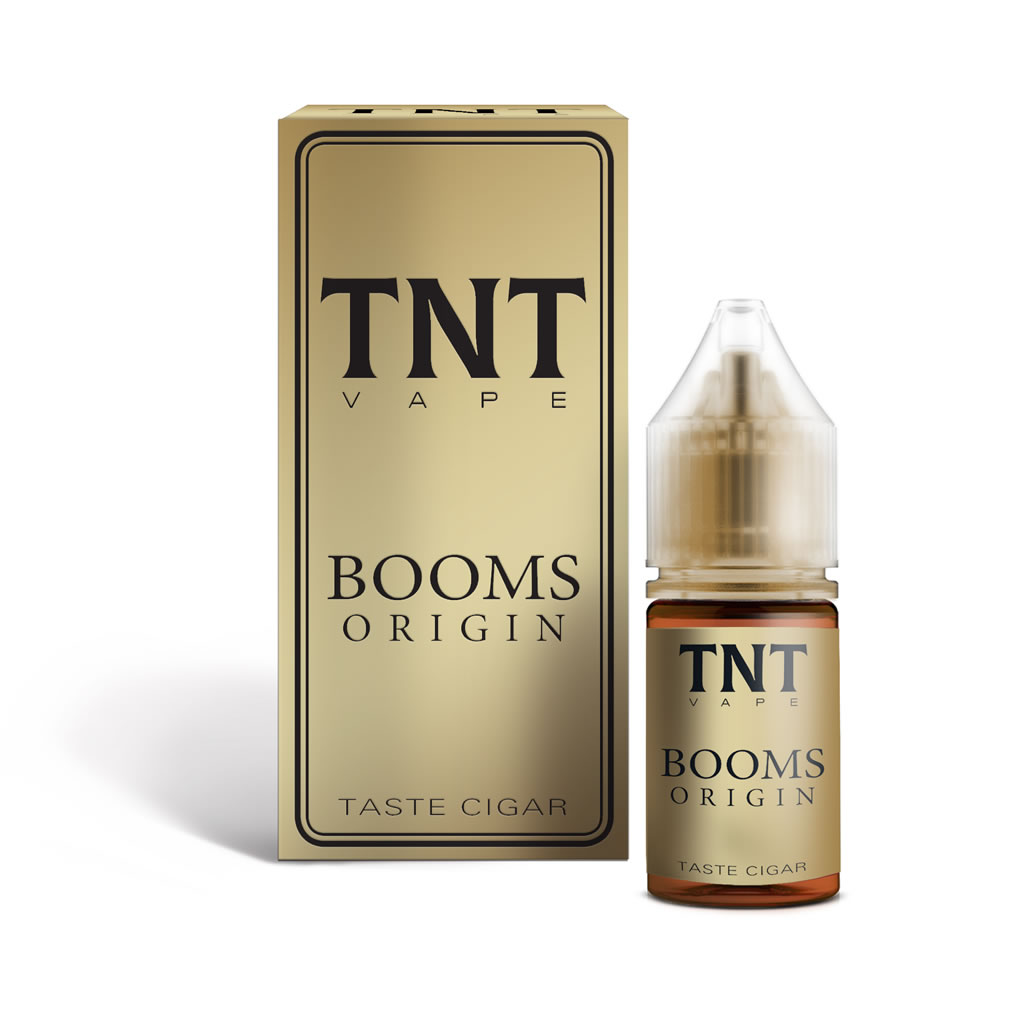 Il nuovo booms è finalmente arrivato   Tnt Vape Booms Origin Aroma 10 ml