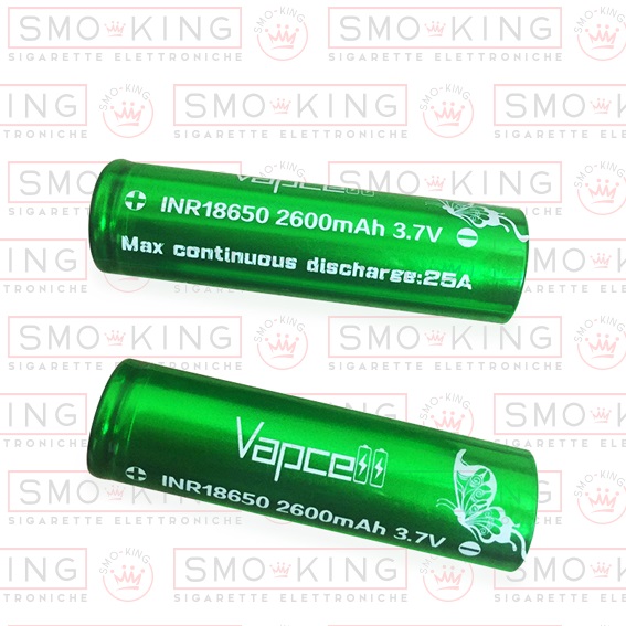 Vapcell INR18650 25A 2600mAh 18650