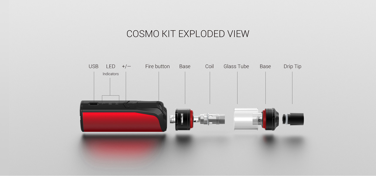 Guarda da vicino la Cosmo Kit di Vaptio