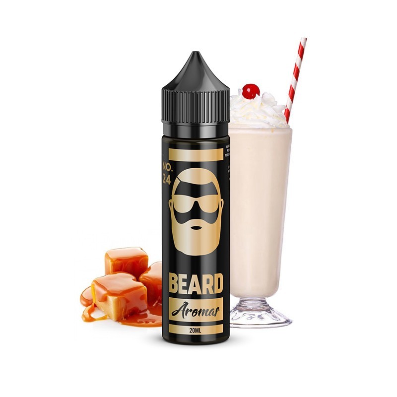 Beard Vape CO. N. 24 Milkshake con una punta di caramello salato