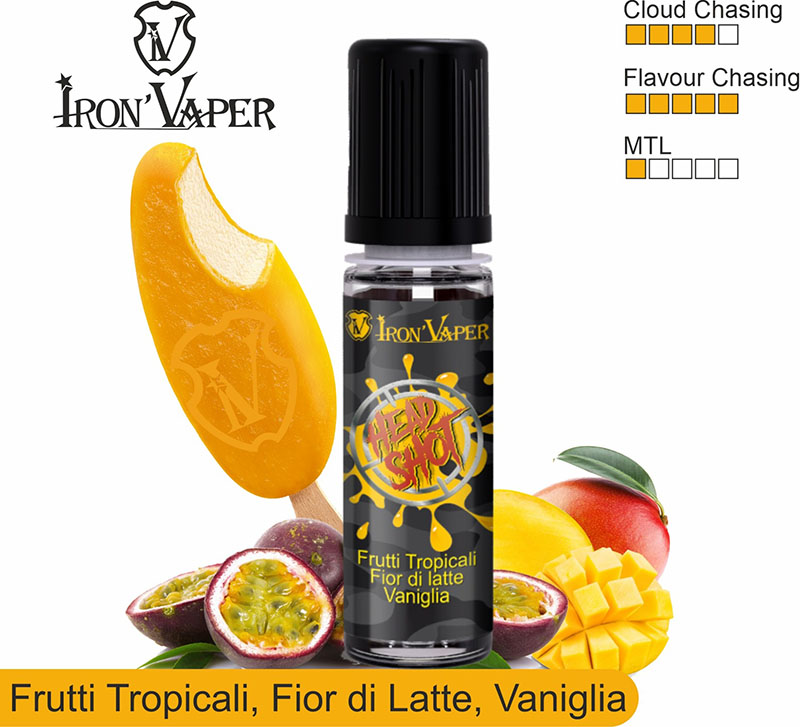 Iron Vaper Headshot aroma concentrato 15ml