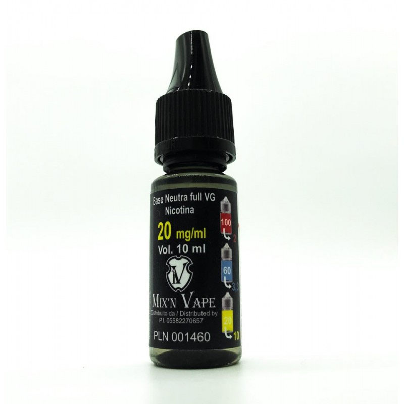 Mix'N Vape Full VG 10 ml Nicotina 20mg