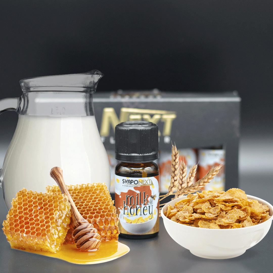 Next Flavour Milk and Honey Aroma Concentrato 10ml per sigarette elettroniche