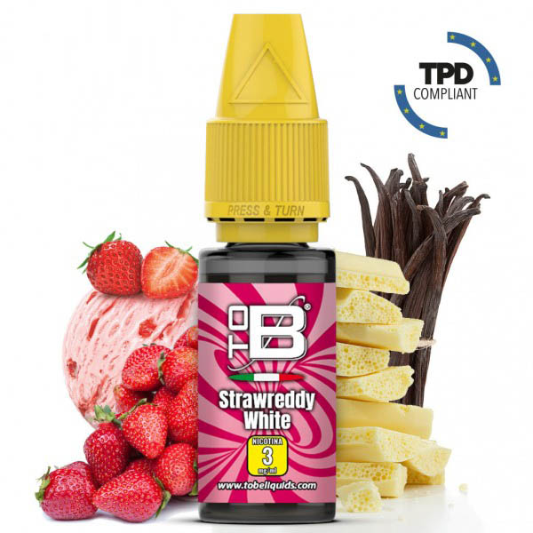 Tob Strawreddy White liquido pronto nicotina