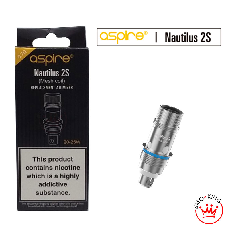 Resistenze Aspire per Nautilus 2S da 0.7 Ohm in Mesh al miglior prezzo su Smo-king