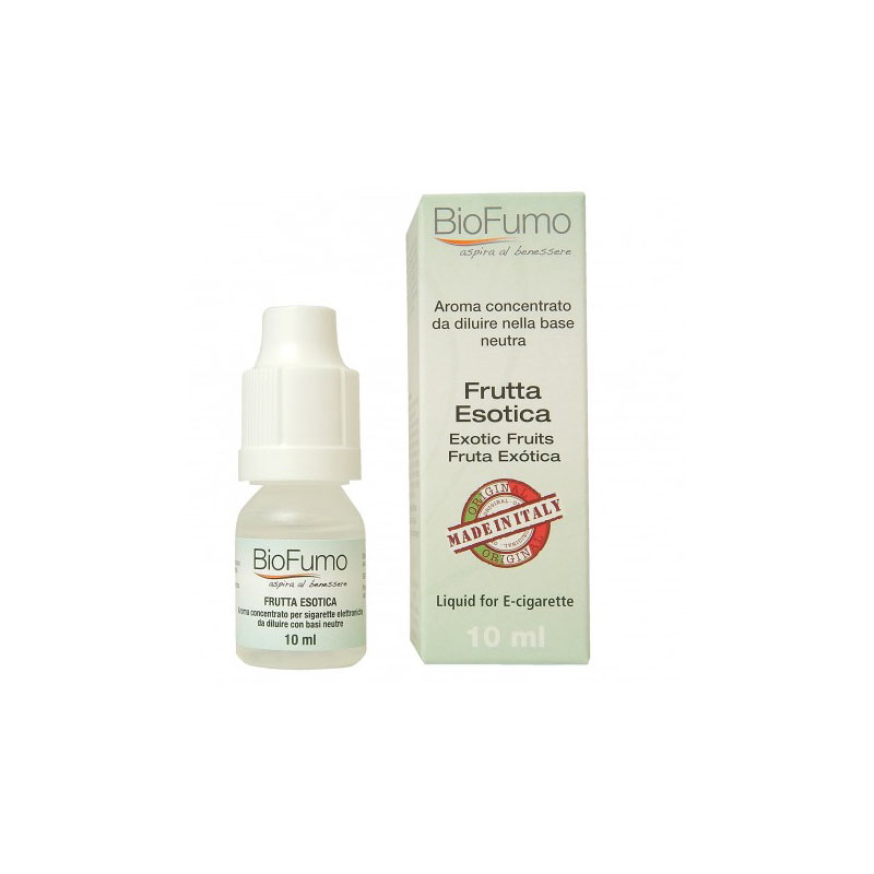 Biofumo Frutta esotica Aroma 10 ml un aroma concentrato per le vostre sigarette elettroniche