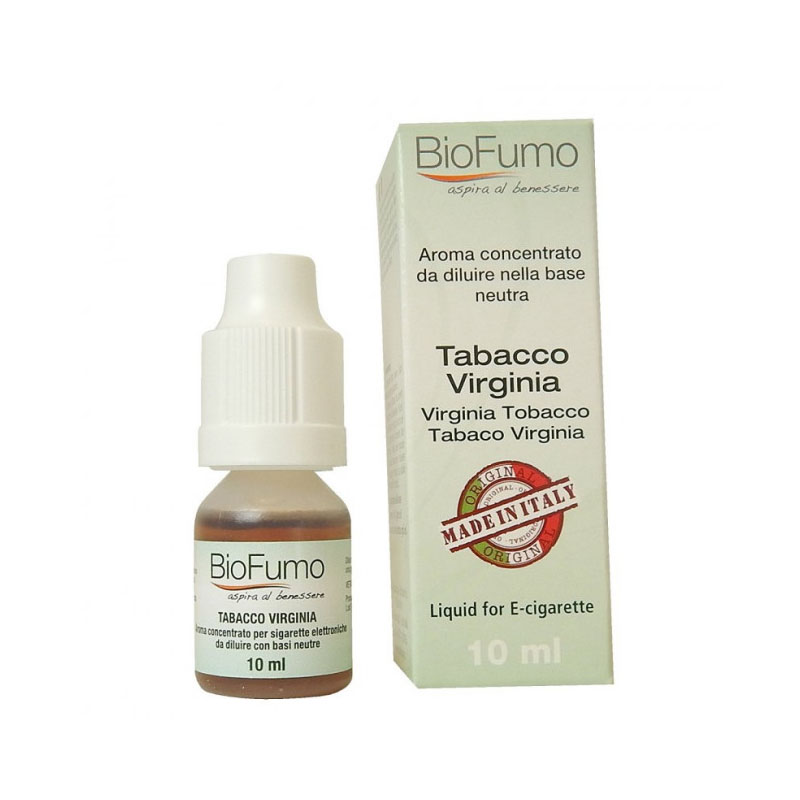 acquista su smo-king aroma concentrato per la sigaretta elettronica Biofumo Tabacco Virginia 10 ml