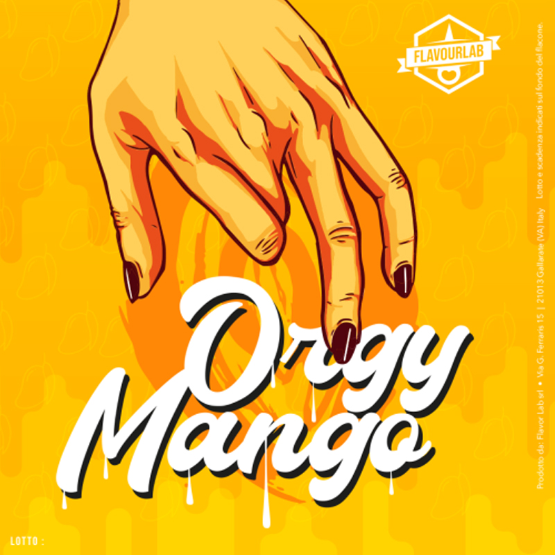 Liquido orgy mango con mango e melone