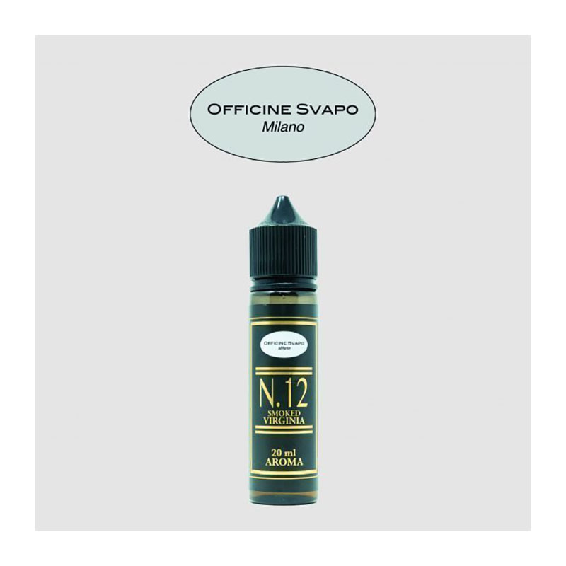 Officine Svapo Smoked Virginia Aroma 20ml con una miscela di tabacchi Virginia bright