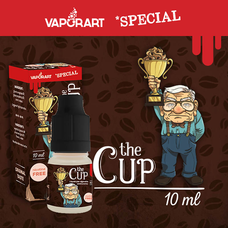 Vaporart The Cup 10 ml Liquido Pronto Nicotina