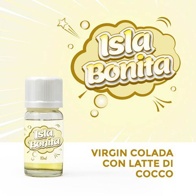 Super Flavor Isla Bonita Aroma 10 ml Virgin Colada con latte di cocco Madonna Isla Bonita