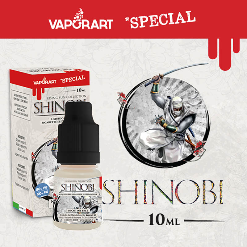 Vaporart Shinobi 10 ml Liquido Pronto Nicotina